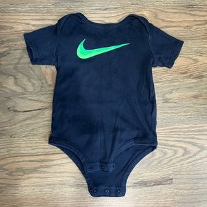 Nike Onesie/Bodysuit - Navy - Size 9-12 Months